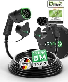 Spark-e Typ 2 Ladekabel, 11kW, 5m