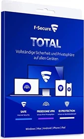 F-Secure Total Security & VPN, 3 User, 1 Jahr (multilingual) (Multi-Device)