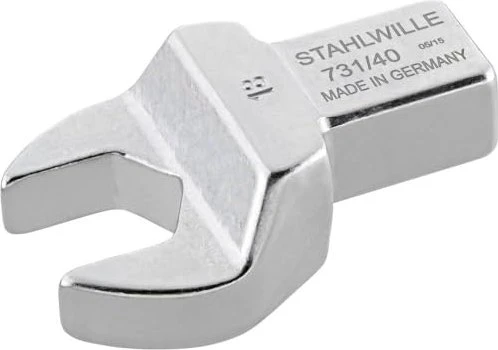 Stahlwille 731/40 Einsteck-Maulschlüssel 14x18mm, 27mm