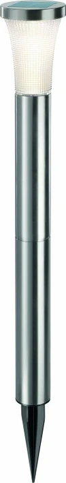 esotec Tower Light Solar Wegeleuchte warmweiß edelstahl