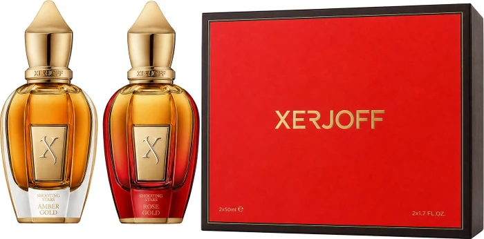 Xerjoff Shooting Stars Collection EdP Amber Gold 50ml + EdP Rose Gold 50ml Duftset