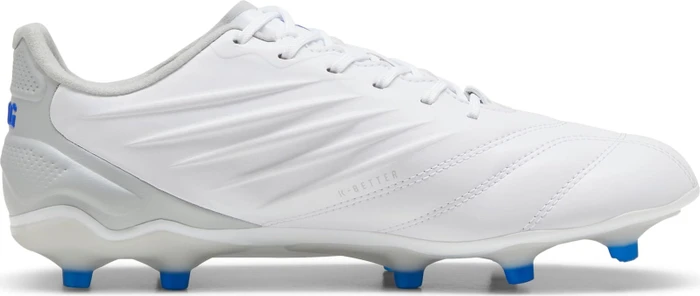 Puma King Pro FG/AG puma white/bluemazing/flat light gray
