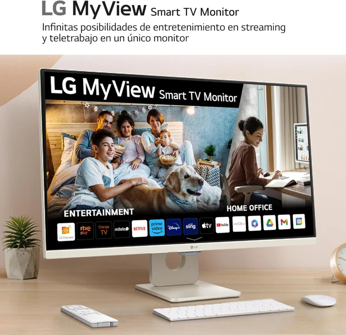 LG MyView Smart Monitor 27SR53F-W, 27"