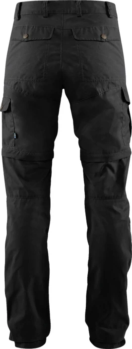 Fjällräven Karla Pro Zip-Off Hose lang dark grey (Damen)