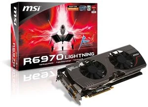 MSI Radeon HD 6970, R6970 Lightning, 2GB GDDR5, 2x DVI, HDMI, 2x mDP
