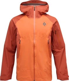 Black Diamond Recon LT Stretch Shell Skijacke saffron/burnt sienna (Herren)