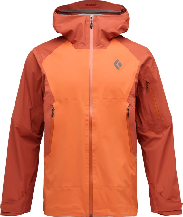 Black Diamond Recon LT Stretch Shell Skijacke saffron/burnt sienna (Herren)