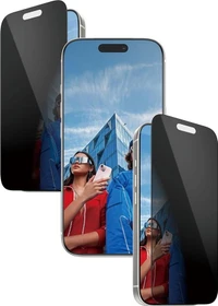 PanzerGlass 2-Way Privacy Screen Protector Ultra-Wide Fit w. EasyAligner für Apple iPhone 17 Pro