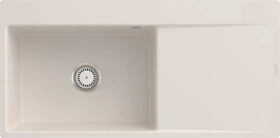 Villeroy & Boch Subway Style 60 flat flächenbündig Becken links crema