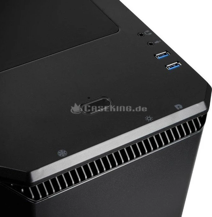 Phanteks Eclipse P400S Tempered Glass Edition schwarz, Glasfenster, schallgedämmt