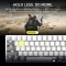 Corsair Clipper Pro Mini 60 Hall Effect, weiß, Corsair MGX Hyperdrive, USB, US Vorschaubild