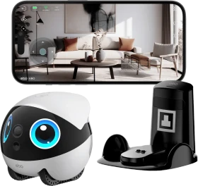 Enabot EBO Air 2 Plus FamilyBot, Moon White