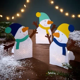 HABA Sachenmacher Erstes Prickeln Schneemann Bastelset Winter