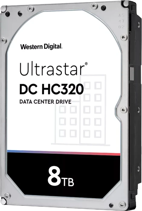Western Digital Ultrastar DC HC320 8TB, SE, 24/7, 512e / 3.5" / SATA 6Gb/s