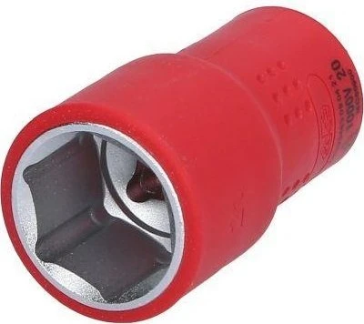 KS Tools Außensechskant Steckschlüssel isoliert 1/2", 21mm