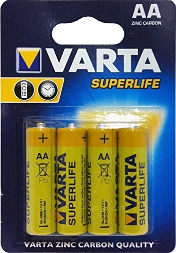 Varta Superlife Mignon AA, 4er-Pack