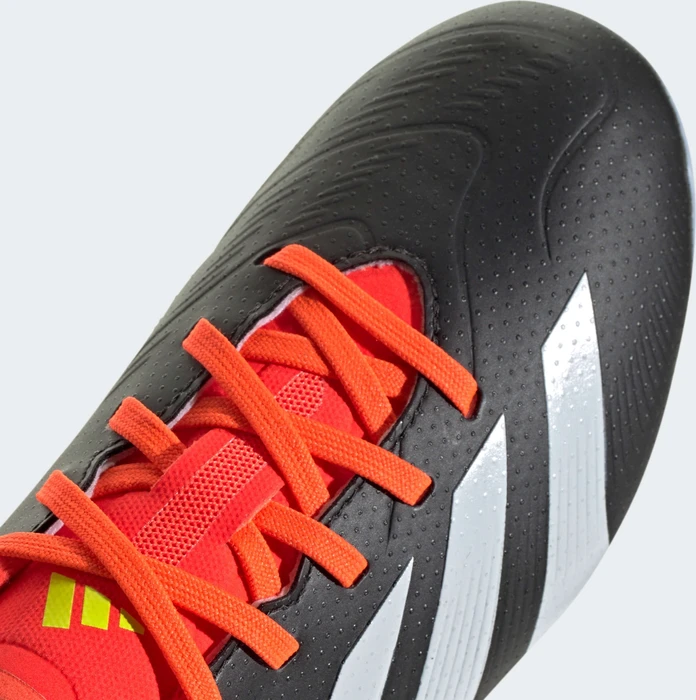 adidas Predator 24 League Low MG core black/cloud white/solar red (Junior)