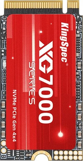 KingSpec XG7000 512GB, M.2 2242 / M-Key / PCIe 4.0 x4, Heatspreader