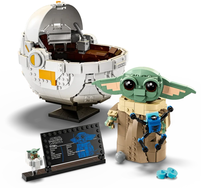 LEGO Star Wars - Grogu in seiner Repulsorwiege