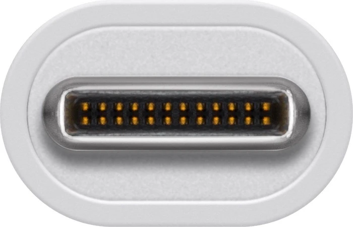 Wentronic Goobay weiß USB-Hub, 4x USB-A 3.0, USB-C 3.0 [Stecker]
