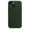 Apple Leder Case mit MagSafe für iPhone 13 Mini schwarzgrün Vorschaubild