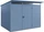 EcoStar Trend Premiumline Typ 3 Gerätehaus taubenblau (1342630)