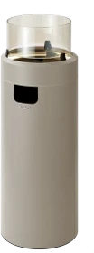 Enders Nova LED L Gas-Terrassenfeuer taupe