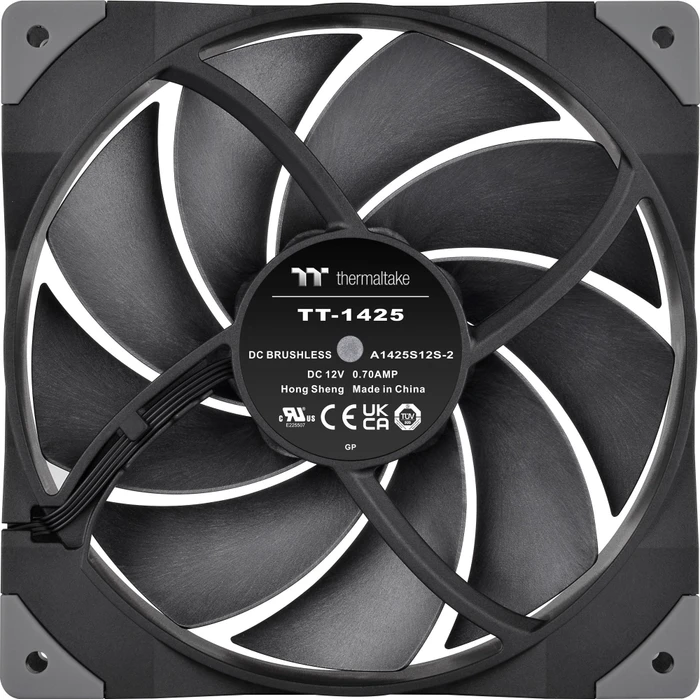 Thermaltake SWAFAN GT14 TT Premium Edition, schwarz, 140mm