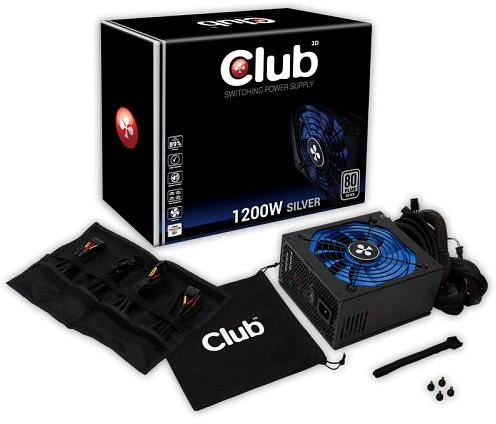 Club 3D 1200W, ATX 2.3