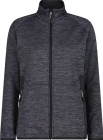 CMP Fleece Grid Tech Jacke anthrazit melange (Damen)