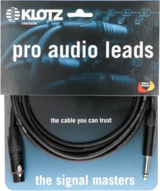 Klotz M1 Neutrik XLRf/TS 10.0m