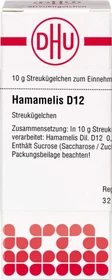 DHU Hamamelis D12 Globuli, 10g