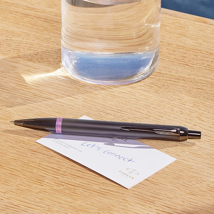 Parker IM Vibrant Rings Kugelschreiber schwarz, Geschenkbox