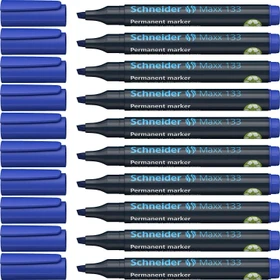 Schneider Maxx 133 Permanentmarker blau, 10er-Pack