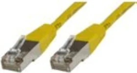 MicroConnect Patchkabel, Cat6, F/UTP, RJ-45/RJ-45, 3m, gelb