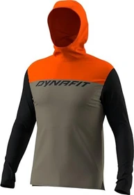 Dynafit Traverse Sun Hoodie Funktionsshirt langarm fallen rock (Herren)