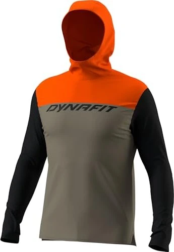 Dynafit Traverse Sun Hoodie Funktionsshirt langarm fallen rock (Herren)