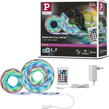 Paulmann SimpLED Motion LED-Streifen 15W RGB beschichtet 7.5m