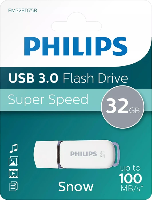 Philips Snow Edition 3.0 32GB, USB-A, USB 3.2 Gen 1×1