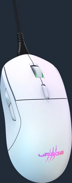 Hama uRage Reaper 250 Gaming Mouse weiß, USB