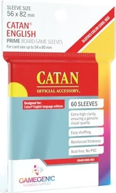 Gamegenic Prime Board Game Sleeves Red transparent, 60 Stück