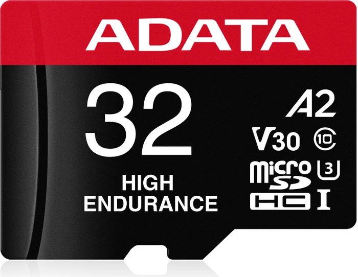 ADATA High-Endurance R100/W80 32GB Kit, UHS-I U3, A2, Class 10