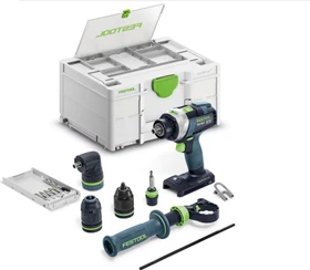 Festool TPC 18/4 Basic-Set/XL Quadrive Akku-Schlagbohrschrauber solo inkl. Systainer + Zubehör