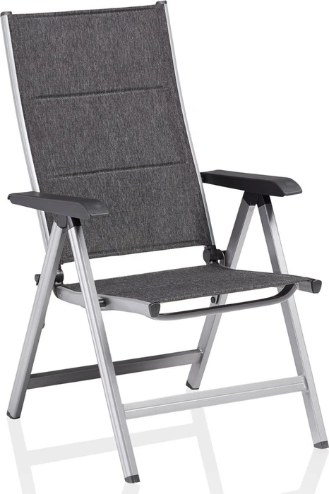 Kettler BasicPlus Multipositionssessel silber/anthrazit meliert