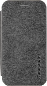 Peter Jäckel Commander Book Case Curve Deluxe für Samsung Galaxy A54 5G Elegant Royal Dark Gray