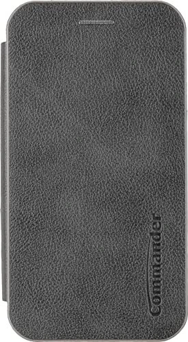 Peter Jäckel Commander Book Case Curve Deluxe für Samsung Galaxy A54 5G Elegant Royal Dark Gray