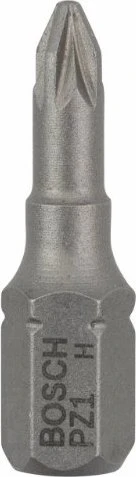 Bosch Professional Extra Hart Pozidriv Bit 1/4", PZ1x25mm, 25 Stück