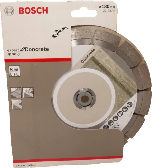 Bosch Professional Expert for Concrete Diamanttrennscheibe, 180x2.4x22.23mm, 1 Stück