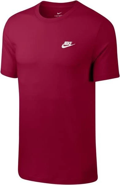 Nike Sportswear Club T-Shirt kurzarm team red/white (Herren)