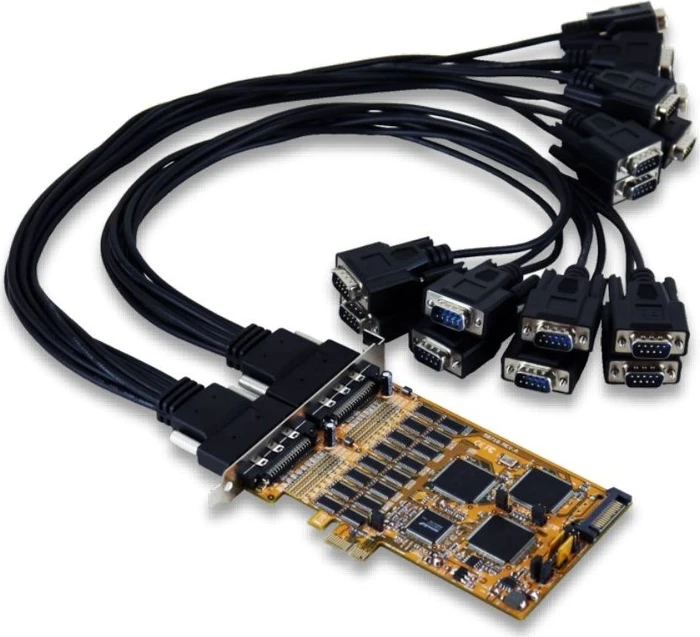 Exsys EX-44016-2, 16x seriell, PCIe x1
